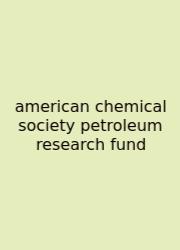 American Chemical Society Petroleum Research Fund