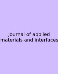 Journal Of Applied Materials And Interfaces
